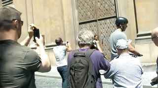 Kari walking naked on public -