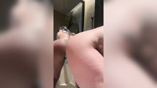 C.T OF - Shower Dildo Fucking