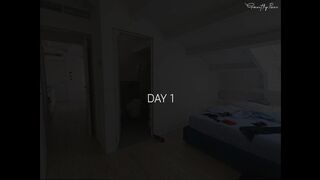 SERVICE ROOM ADVENTURE pt 1: GentlyPerv meets an exhibitionist slut flasher