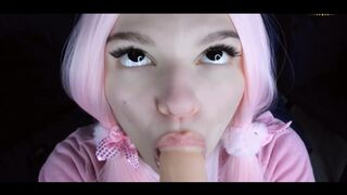 Wet Dildo Blowjob POV