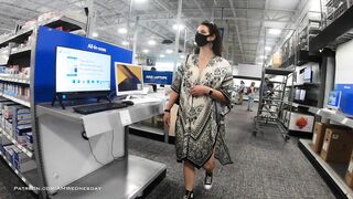 1640485302  AMWednesday Naked in Best Buy shop