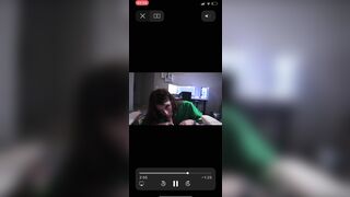 Hannahowo sucks dick!