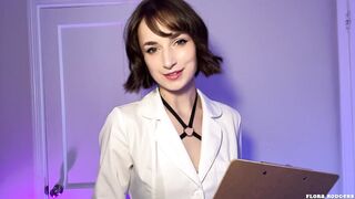 florarodgers -naughty Doctor Flora has a special exam she wants to preform