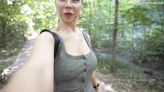 Naughty-Lada Walking alone