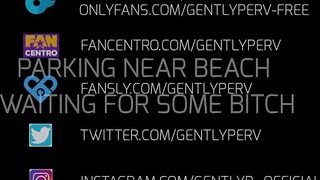 GentlyPerv-FIT GIRLS IN A PUBLIC PARKING LOT They can't stop to see my hard cock