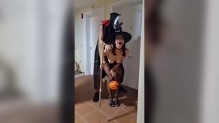 Gentlyperv Helloween Blowjob facial