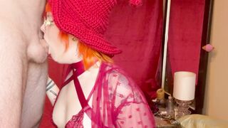 Olivia jarden red witch blowjob