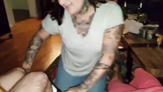 Crystal Bandida Sucks 2 Dicks