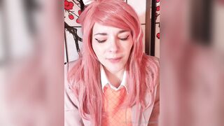 envyanne Monika DDLC dildo masturbation