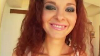 Sexy red head Juliane Marimar from Romania