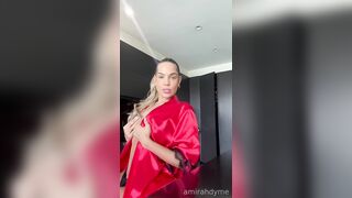 Amirah Dyme ponytail bounce ppv