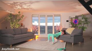 Jeny Smith Chasing the Light - Full Body Sunset Session prt 1