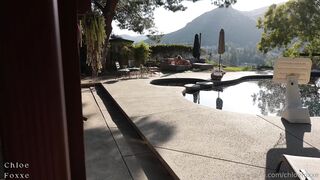 Chloe Foxxe And Addison Vodka – Poolside Threesome