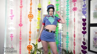 Jewelz Blue Pokémon cosplay JOI