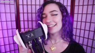 Rose ASMR Ear Eating Kissing