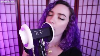 Rose ASMR Ear Eating Kissing