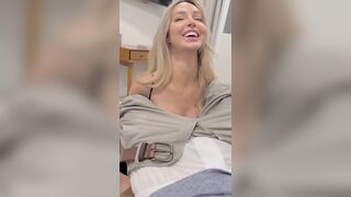 ann hustle blonde stripper