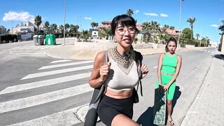 Daring Kiara - Dildo Yoga in The Park with My Best Friend