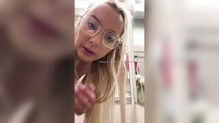 ashlee changing room squirt