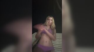 Lil Tay Teasing In The Pool Video Leaked