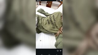 BIANCA INGROSSO - TRANSPARENT DRESS. NO PANTIES. NO BRA.