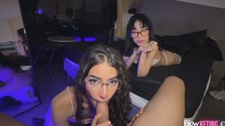 Skinnycurly Threesome With Sweetiny Video Leaked