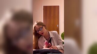 Blonde Chick Shannonluckxo Blowjobs Her BF