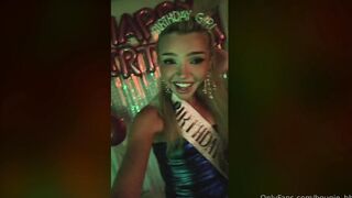 Bougie_BB - Full Birthday Video! My Birthday Wish Came True, I'm Double Stuffed!