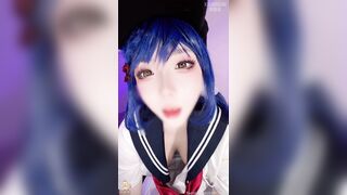 JIJIAOLIAN MiSide Mita Cosplay little drop
