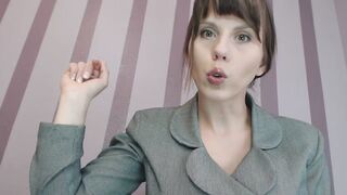 Lick The Cum Off Doctor Amber's Fingers