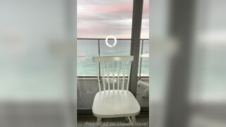claudia bavel bikini strip and fingering