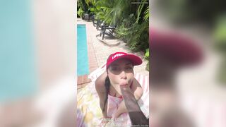 Auhneesh Nicole - Snowbunny Lifeguard Takes A Break For BBC