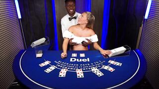 Bonnie Blue pregnant casino duel