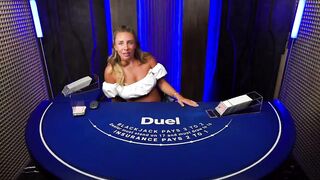 Bonnie Blue pregnant casino duel