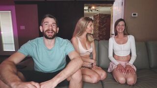 JackandJill Husband Watches Hotwifes 1st-Live 3some