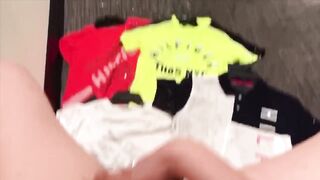 Asian Slut double penetrated squirted in a mall