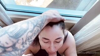 Madison PoV bg blowjob
