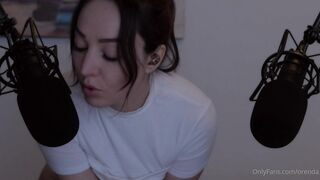 Orenda ASMR dildo blowjob