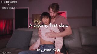 Hey ItsMei A Creamy First Day With Jak Palmer