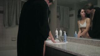 Karli Mergenthaler Railed on Bathroom Counter