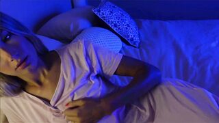 Sabrina Vaz Undressing for Bed and Getting Sweet on U