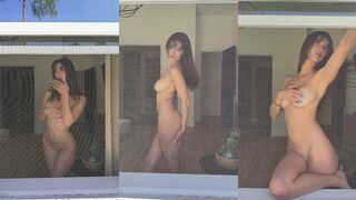 Natalie Roush peeping window