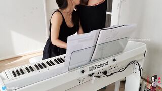 Ayako Fuji - The Asian Pianist Blowjob