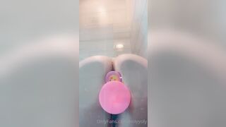 Holy Yoly en la ducha