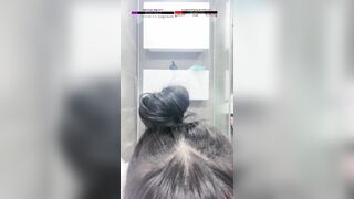 Asian Twitch Streamer Peeing On Stream