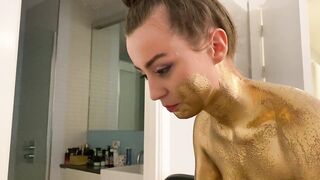 Anna Zapala - Nude Body Painting Session 4k