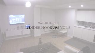 mariah leonne threesome stranger huge double facial