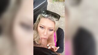 Sophie Dalzell Car Blowjob