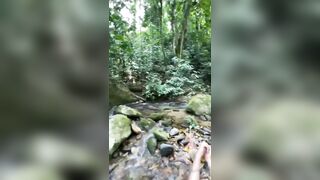 Kevlyn santos outdoor sex in the jungle