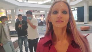 Hope In Public aka Hope Penetration - Cumwalk